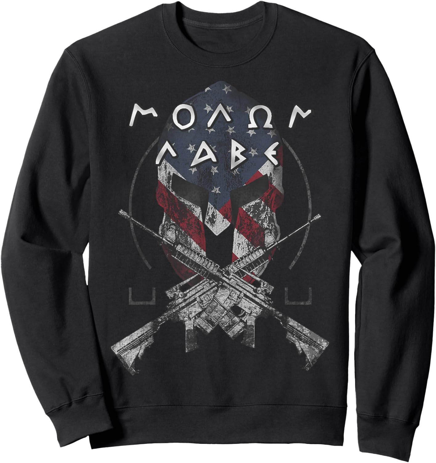 Molon Labe Sweatshirt - Sweatshirt | Black