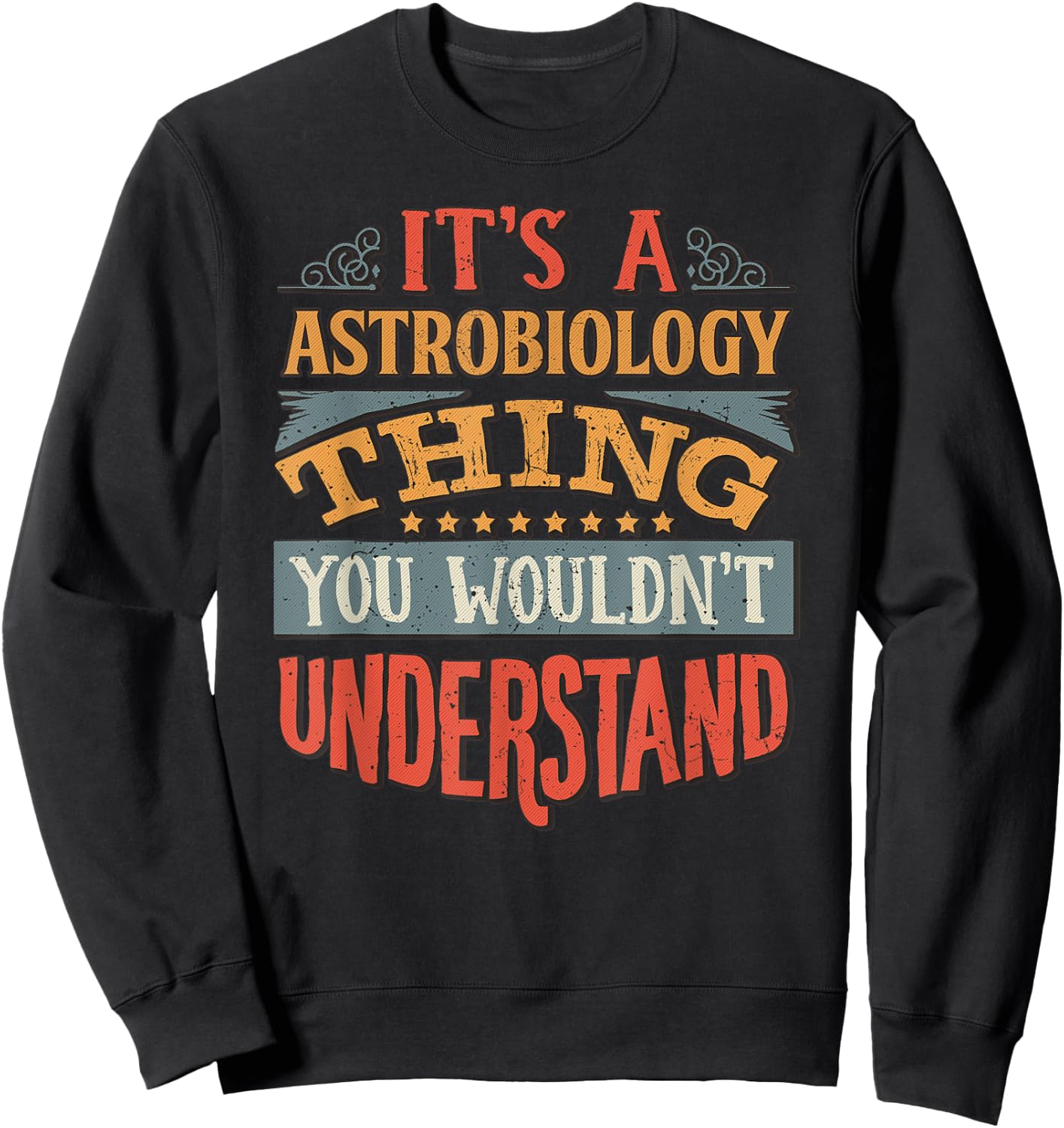 Astrobiology Sweatshirt - Sweatshirt | Black