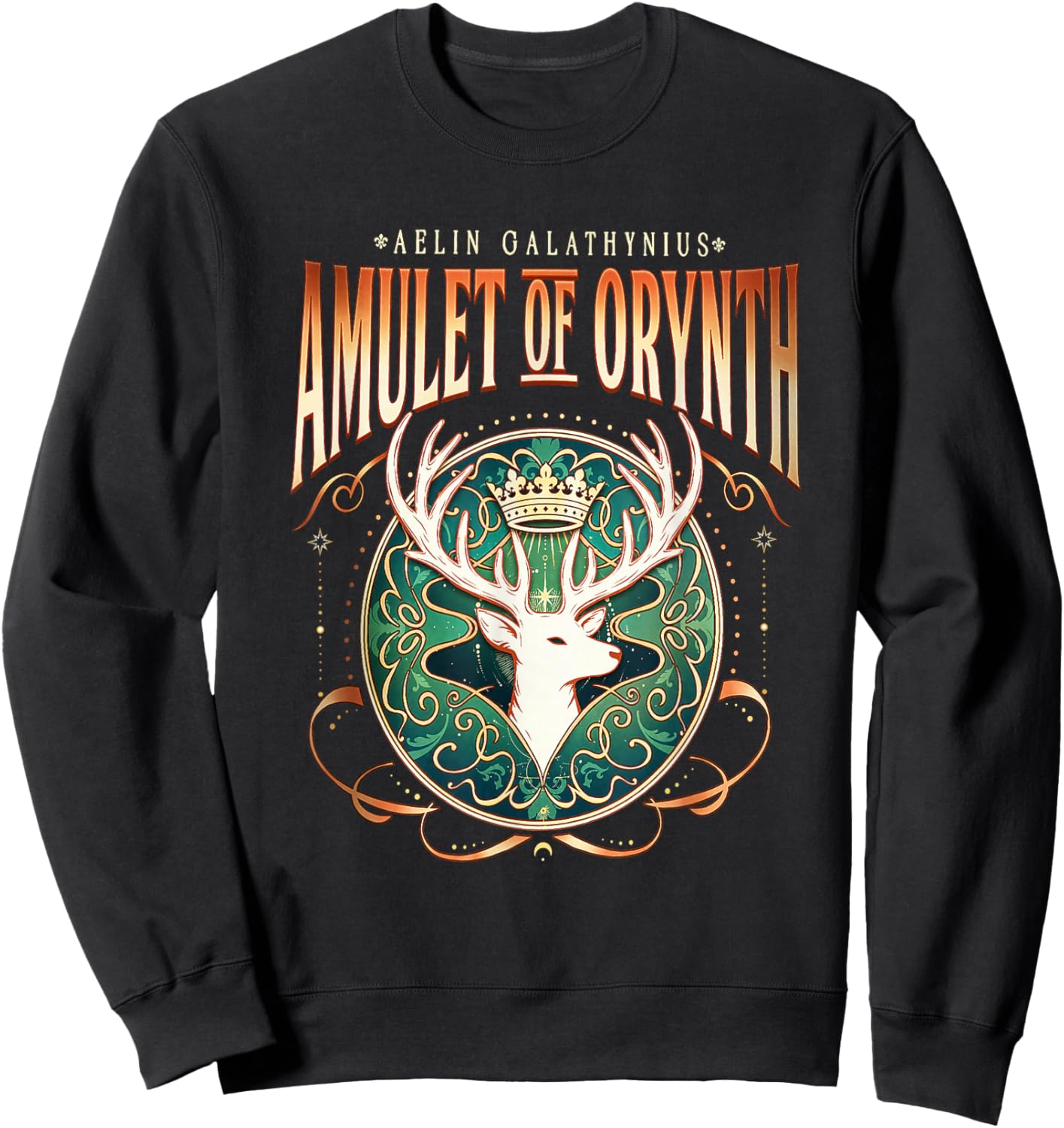 Aelin Galathynus Amulet Of Orynth Sweatshirt - Sweatshirt | Black