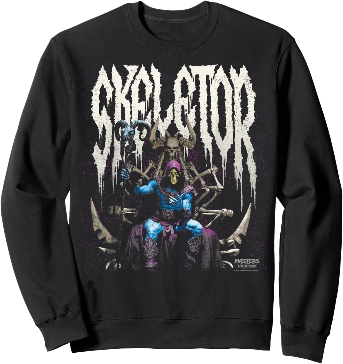 Masters of The Universe: Skeletor-Thron aus Metall Sweatshirt - Sweatshirt | Black