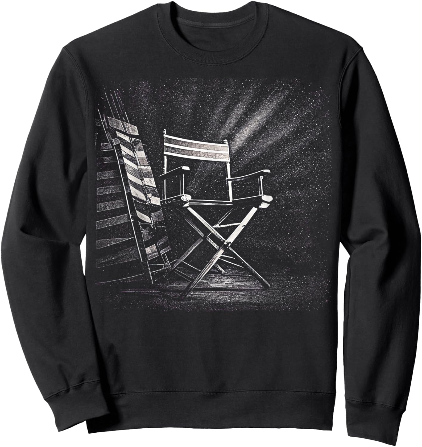 Filmmaker Camera Action Movie Director Movie Clapper Board Sweatshirt - Sweatshirt | Black