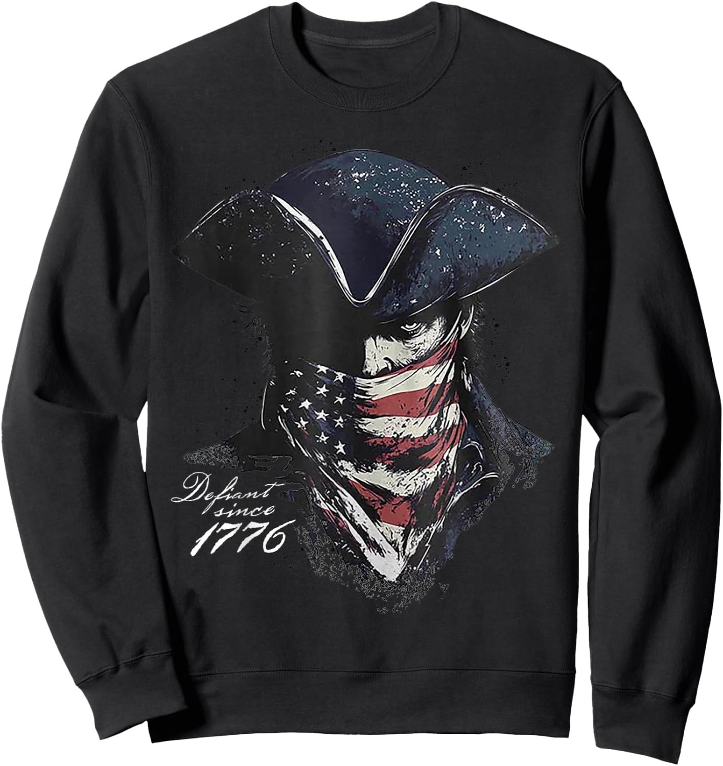 Defiant Since 1776 Sweatshirt - Sweatshirt | Black