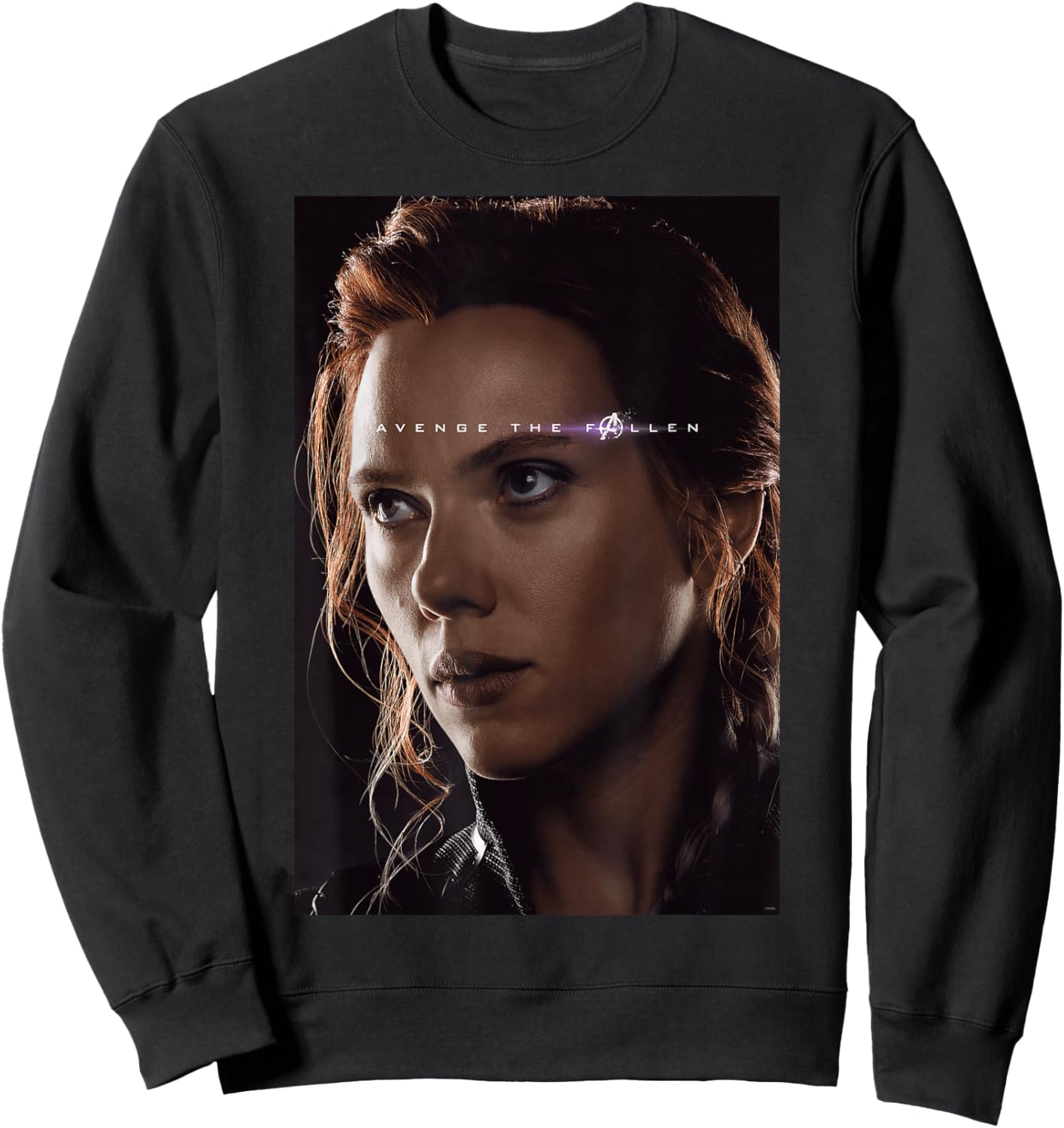 Marvel Avengers: Endgame Black Widow Poster Sweatshirt - Sweatshirt | Black