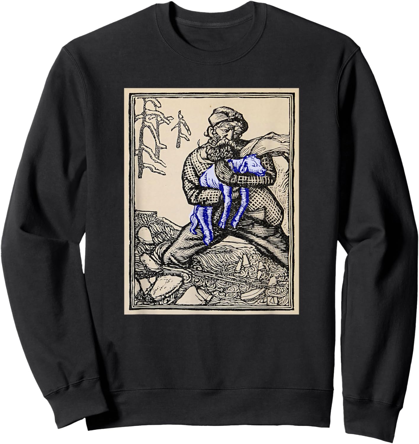 Babe The Blue Ox Sweatshirt - Sweatshirt | Black