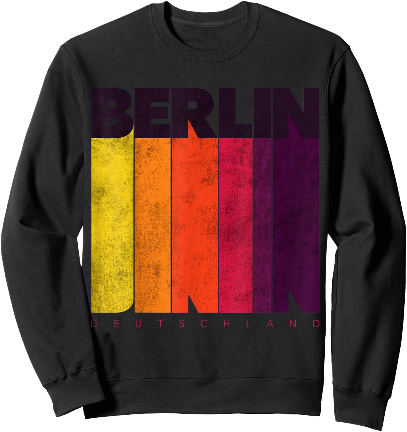 Cool Berlin shirts, I Love Berlin Deutschland, Berlin Sweatshirt - Sweatshirt | Black