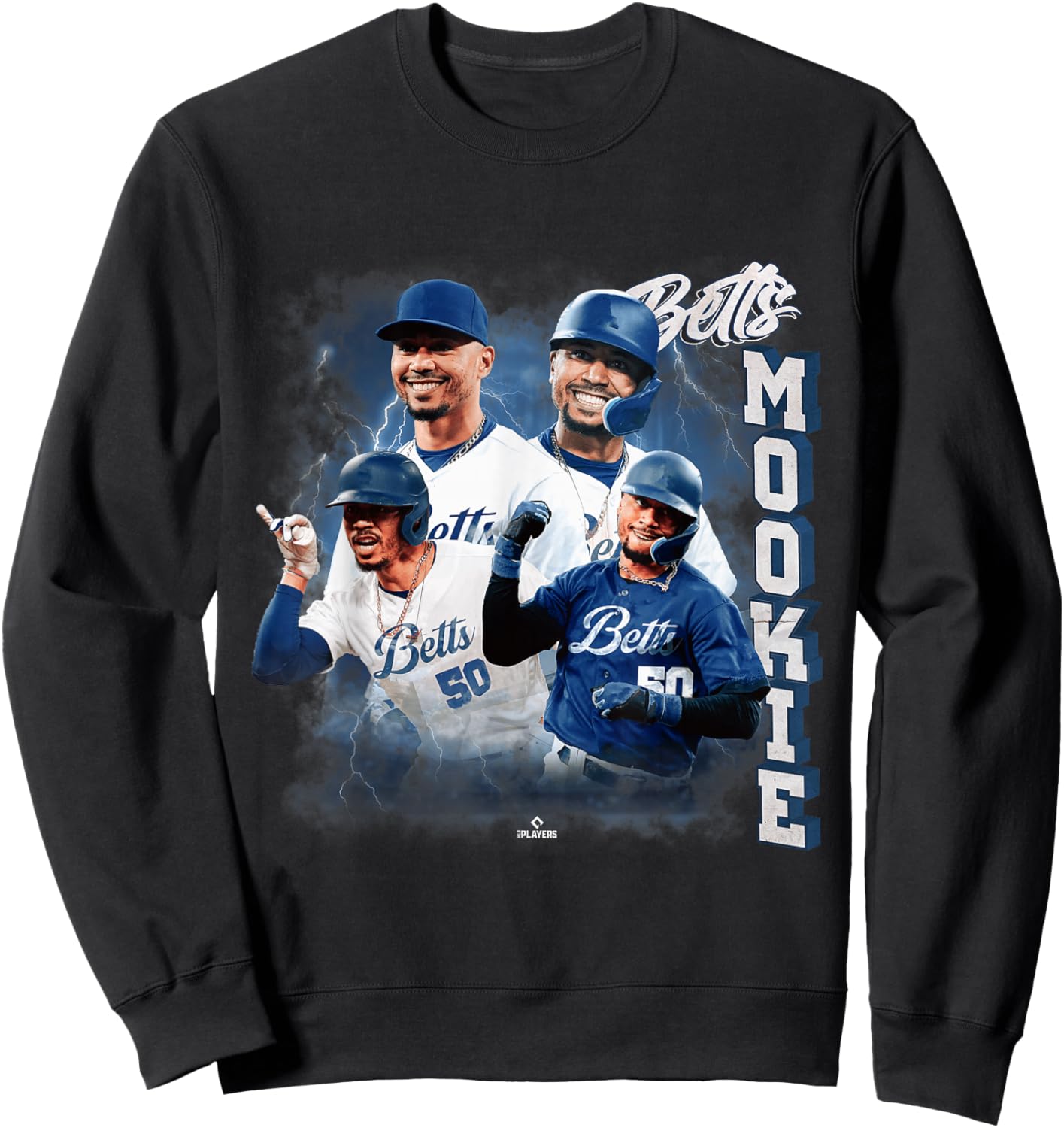 Mookie Betts | Los Angeles Baseball MLB Player | MLBBET5004 Sweatshirt - Sweatshirt | Black