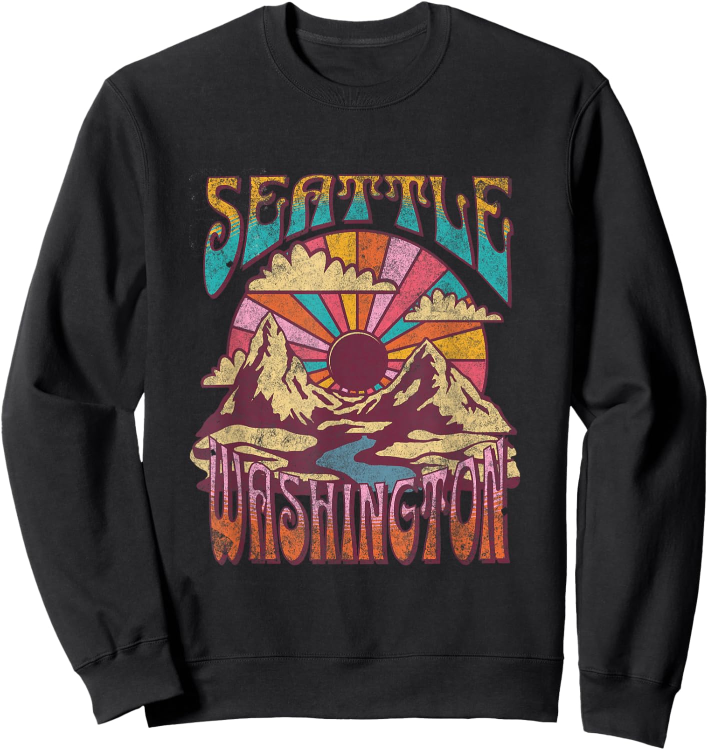 Seattle Sweatshirt - Sweatshirt | Black