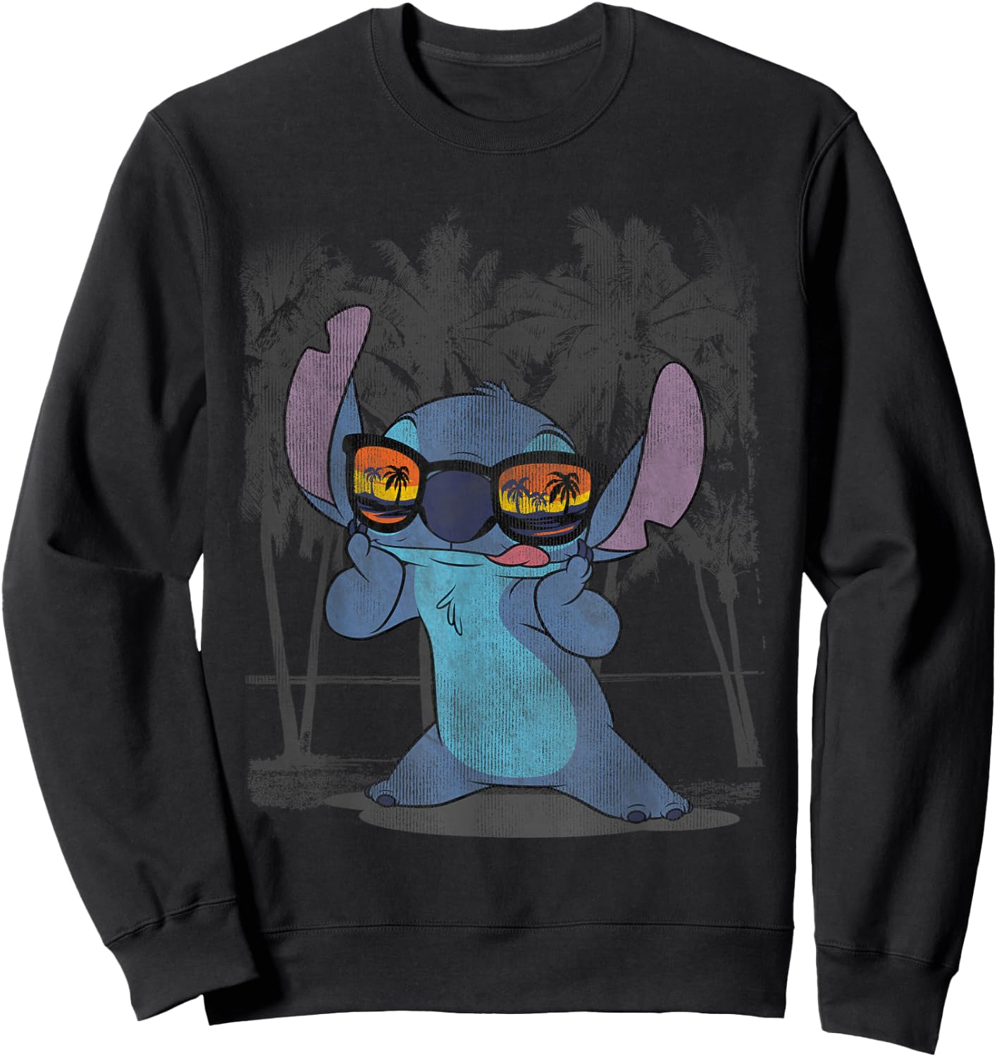 Lilo & Stitch - Hawaii Sweatshirt - Sweatshirt | Black