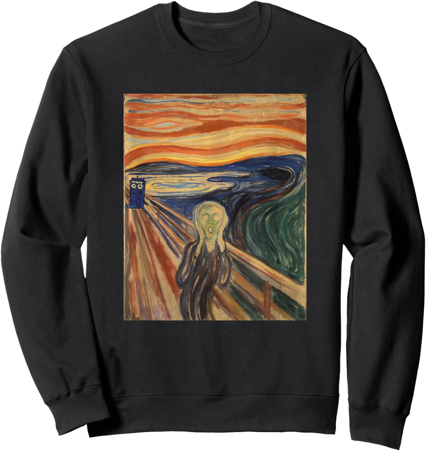 The Scream Doctor Visit Sweatshirt - Sweatshirt | Black