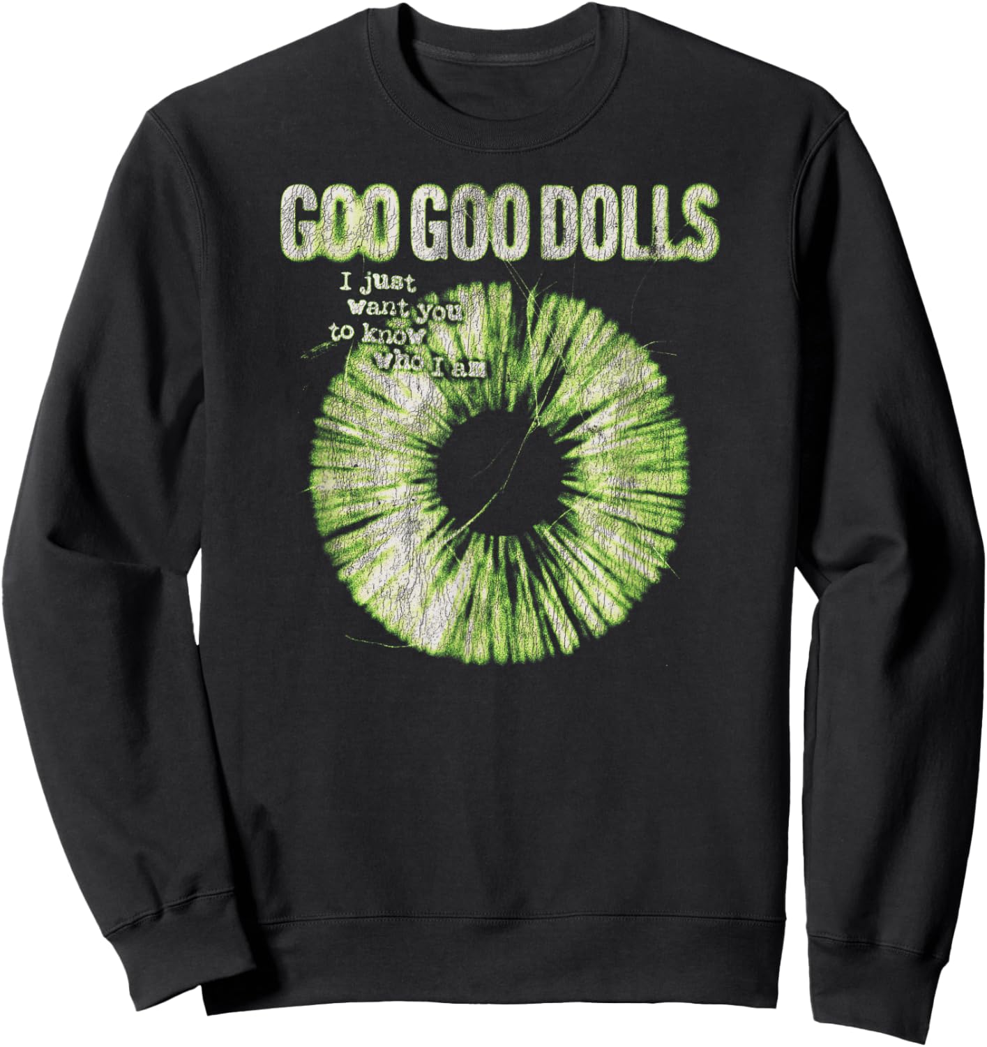 Goo Goo Dolls Green IRIS Exclusive Sweatshirt - Sweatshirt | Black