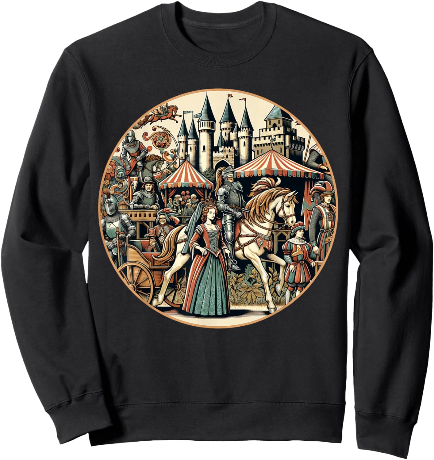 Renaissance Fair Sweatshirt - Sweatshirt | Black