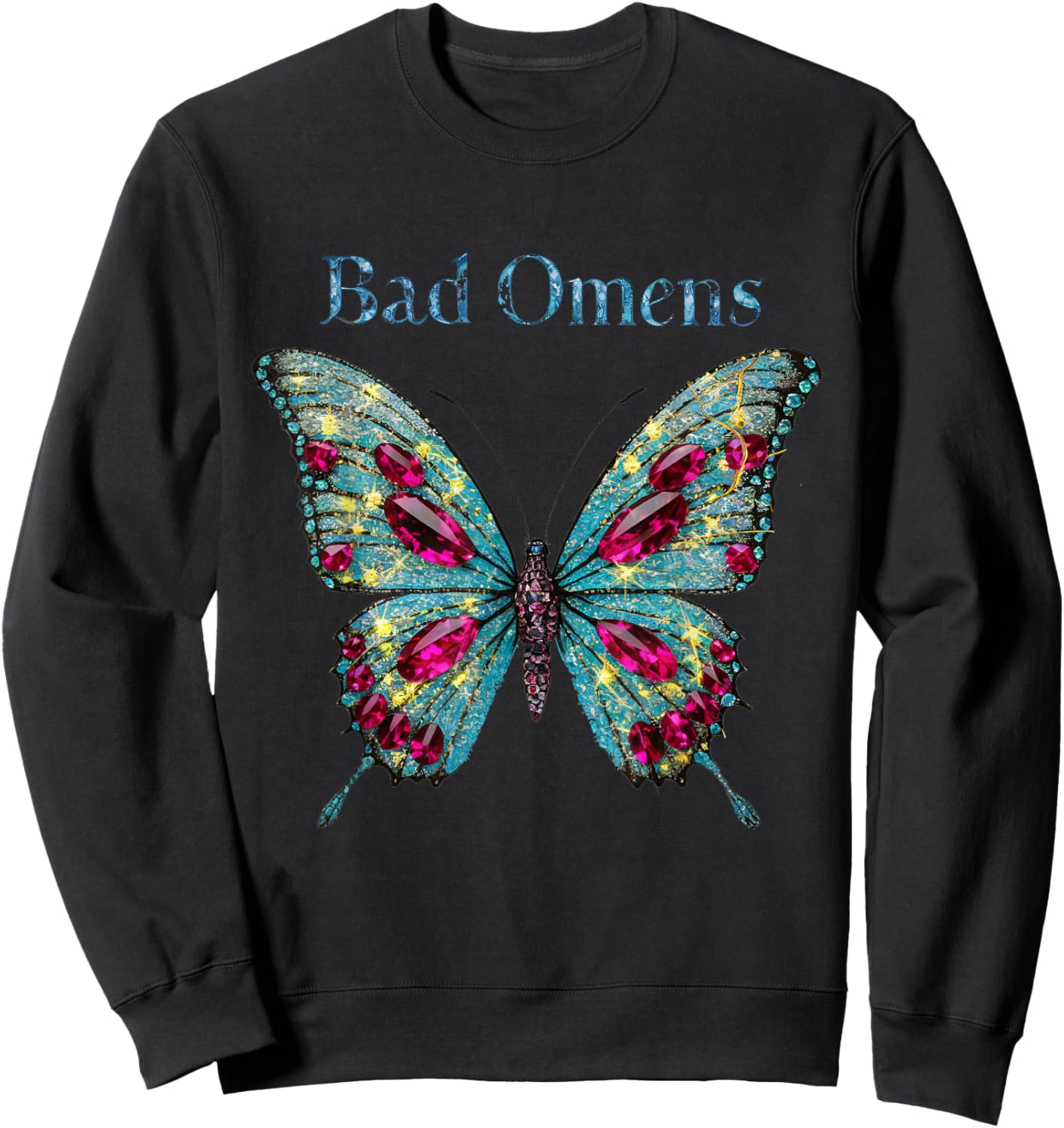 Bad Omens Moth Sweatshirt - Sweatshirt | Black