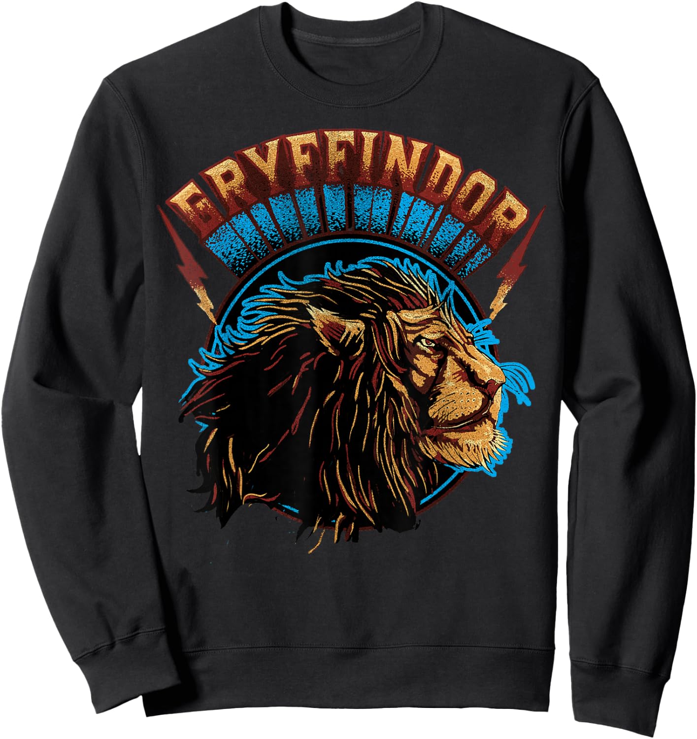 Harry Potter Gryffindor Lion Rock Sweatshirt - Sweatshirt | Black