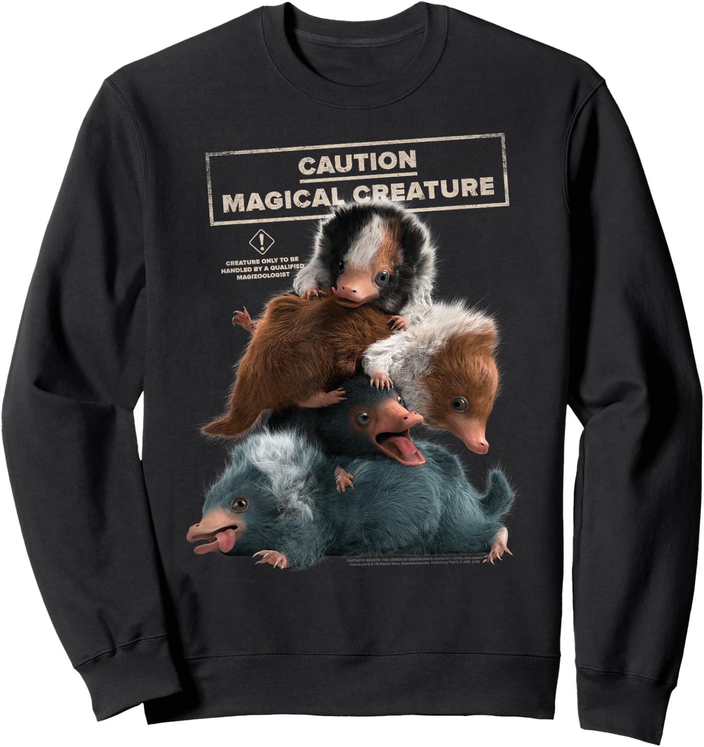 Fantastic Beasts 2 Cuddle Puddle Sweatshirt - Sweatshirt | Black