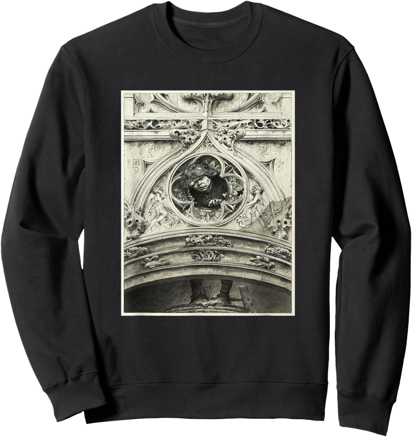 Quasimodo Sweatshirt - Sweatshirt | Black