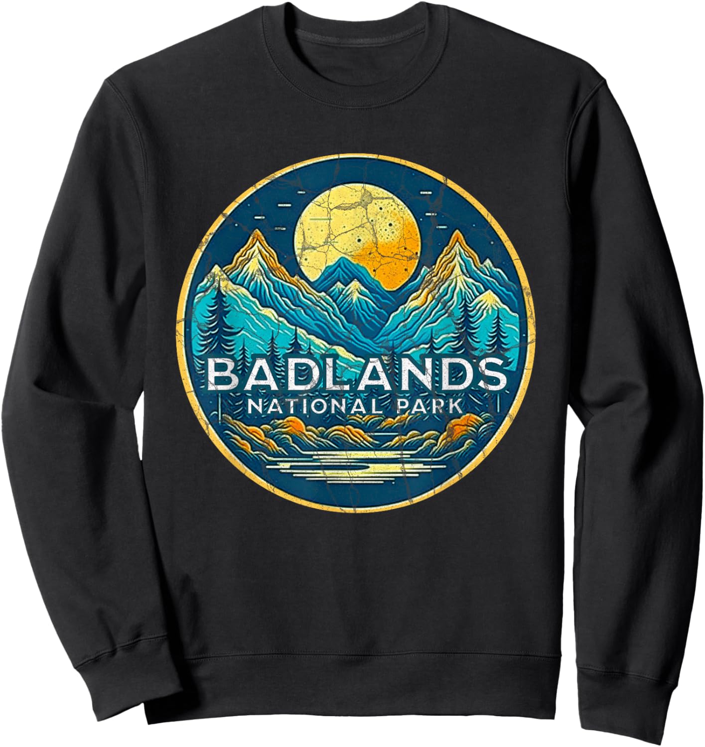 Badlands National Park Sweatshirt - Sweatshirt | Black