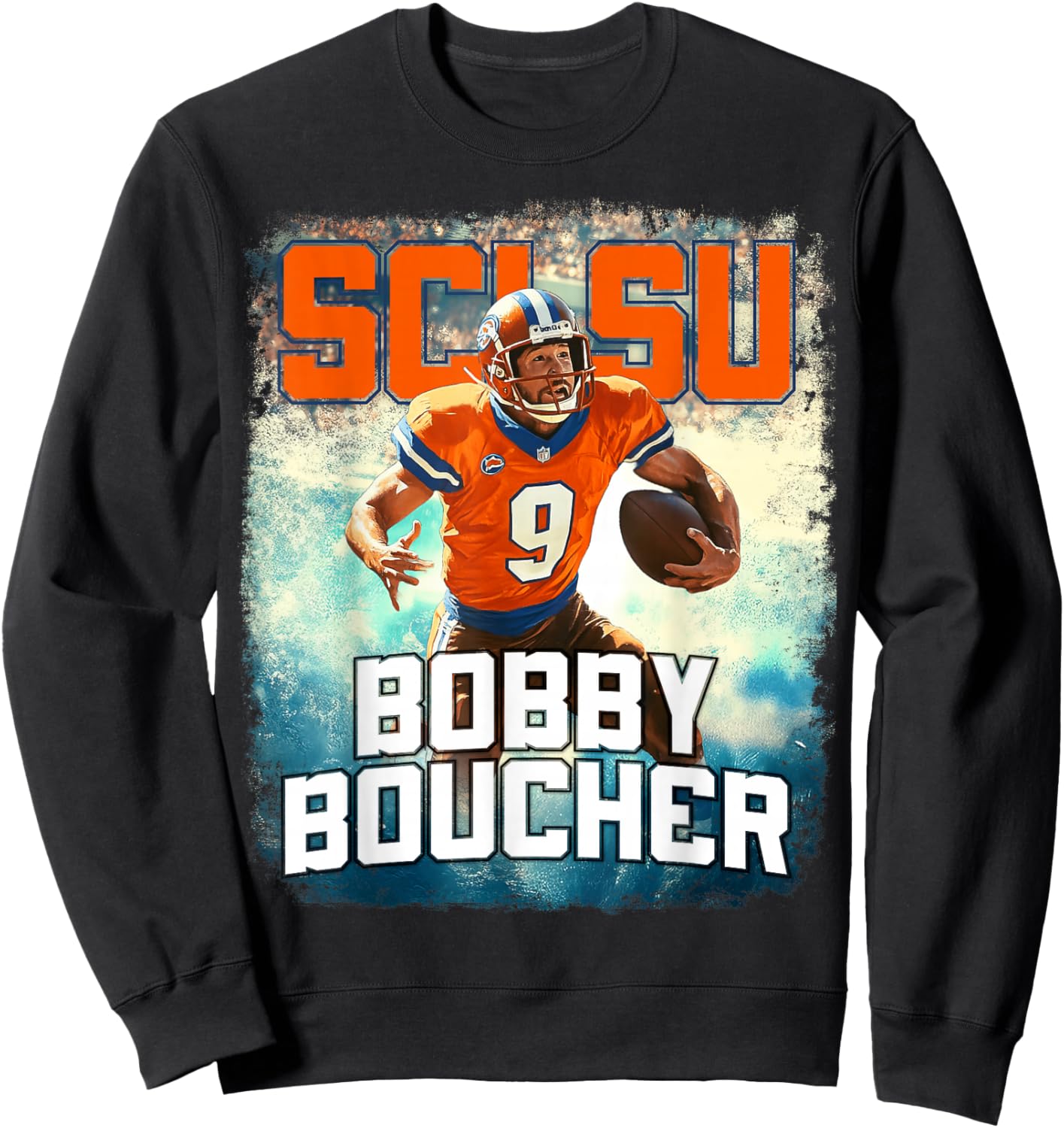 SCLSU Mud Dogs - Bobby Boucher The Waterboy Sweatshirt - Sweatshirt | Black