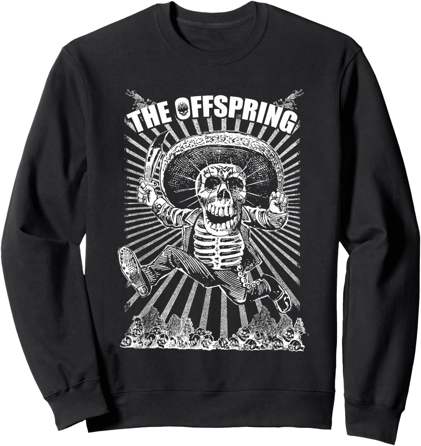 The Offspring Official Jump Logo Sweatshirt - Sweatshirt | Black