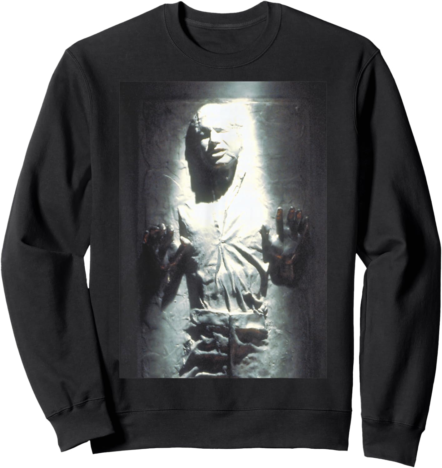 Star Wars Han Solo Carbonite Poster Sweatshirt - Sweatshirt | Black