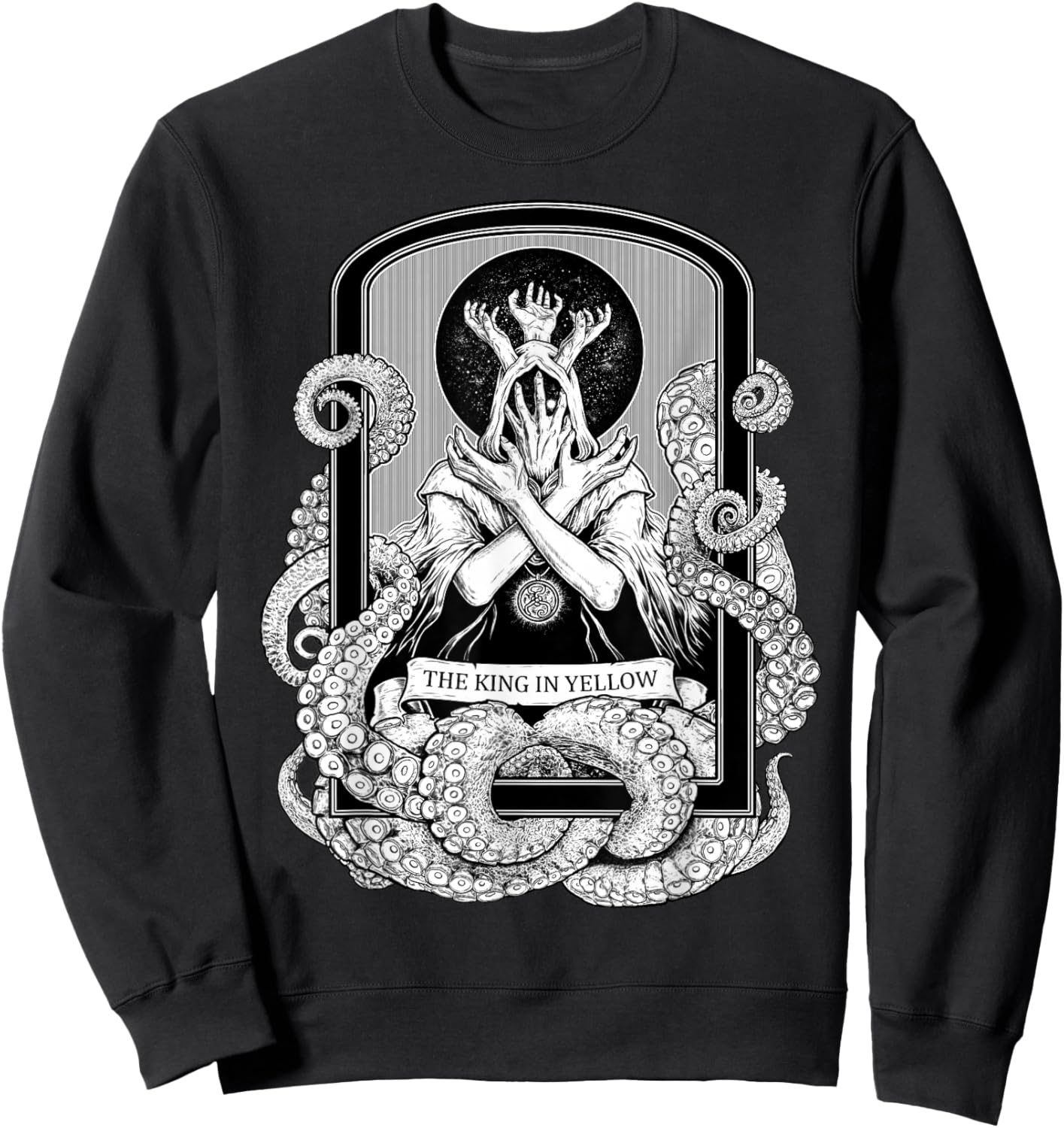 King in Yellow Sweatshirt - Sweatshirt | Black