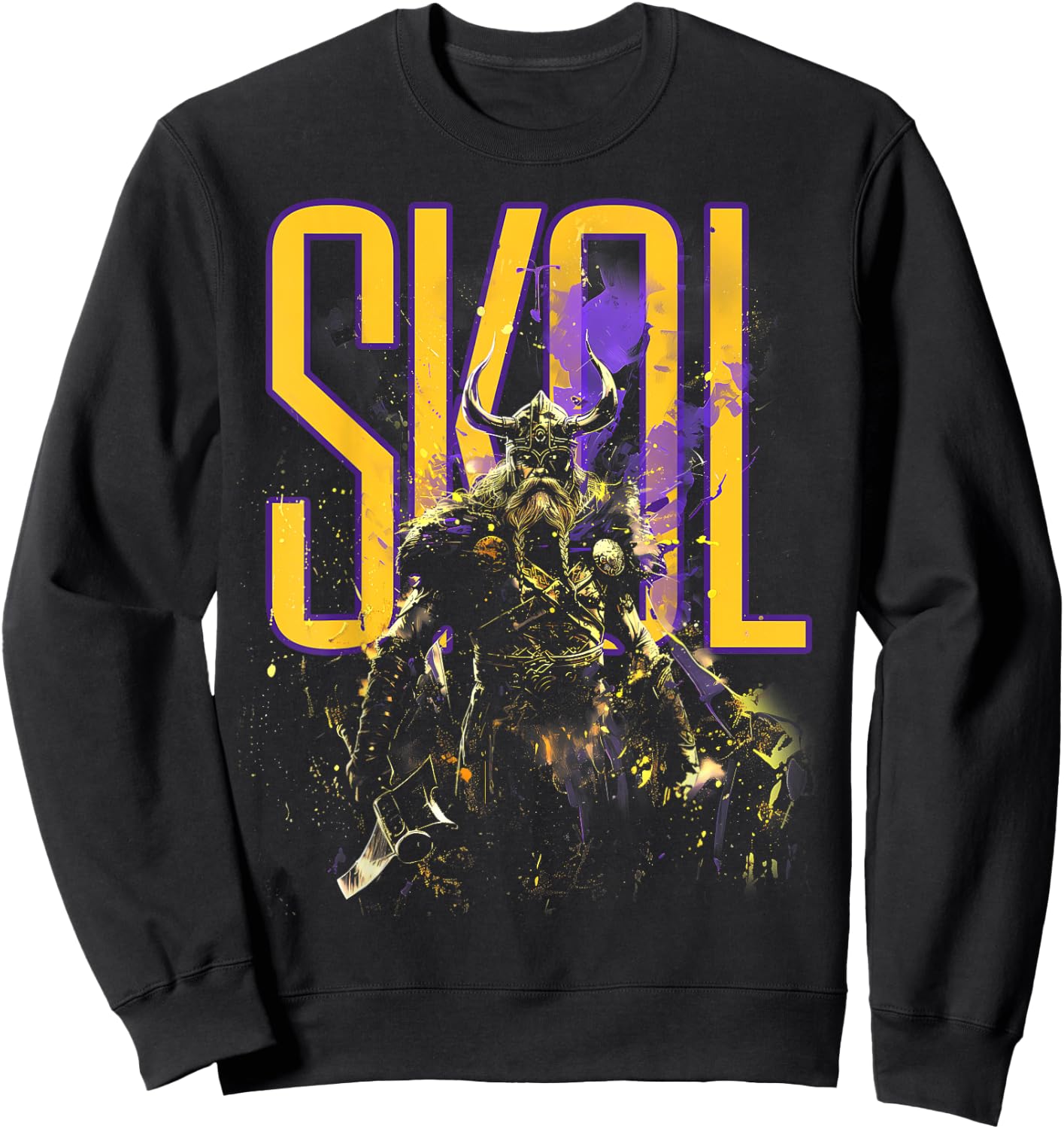 Scandinavian Pride - Minnesota Pride Sweatshirt - Sweatshirt | Black