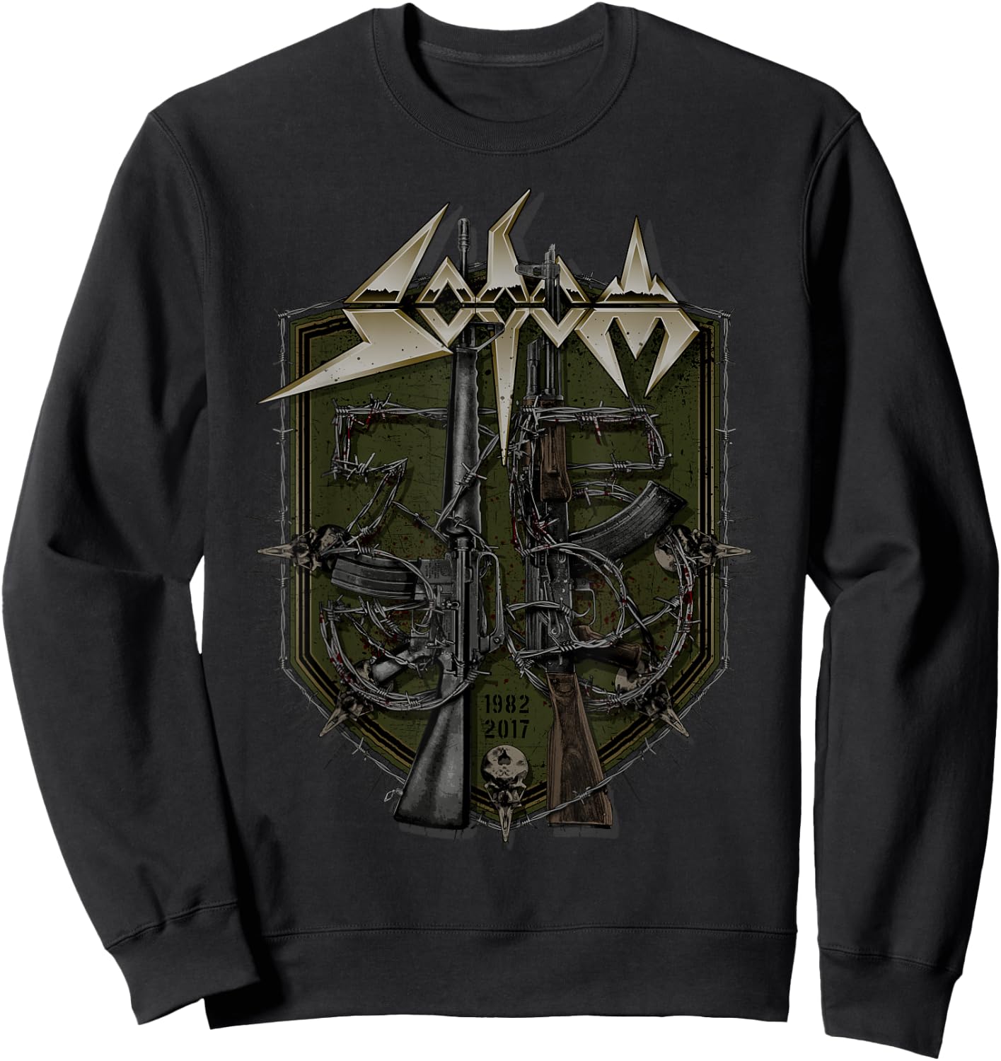Sodom - 35 Years - Official Merchandise Sweatshirt - Sweatshirt | Black