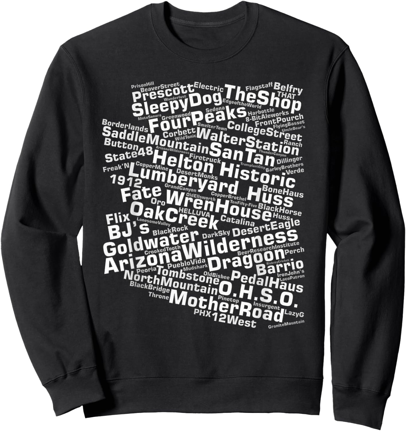 Arizona Breweries Sweatshirt - Sweatshirt | Black
