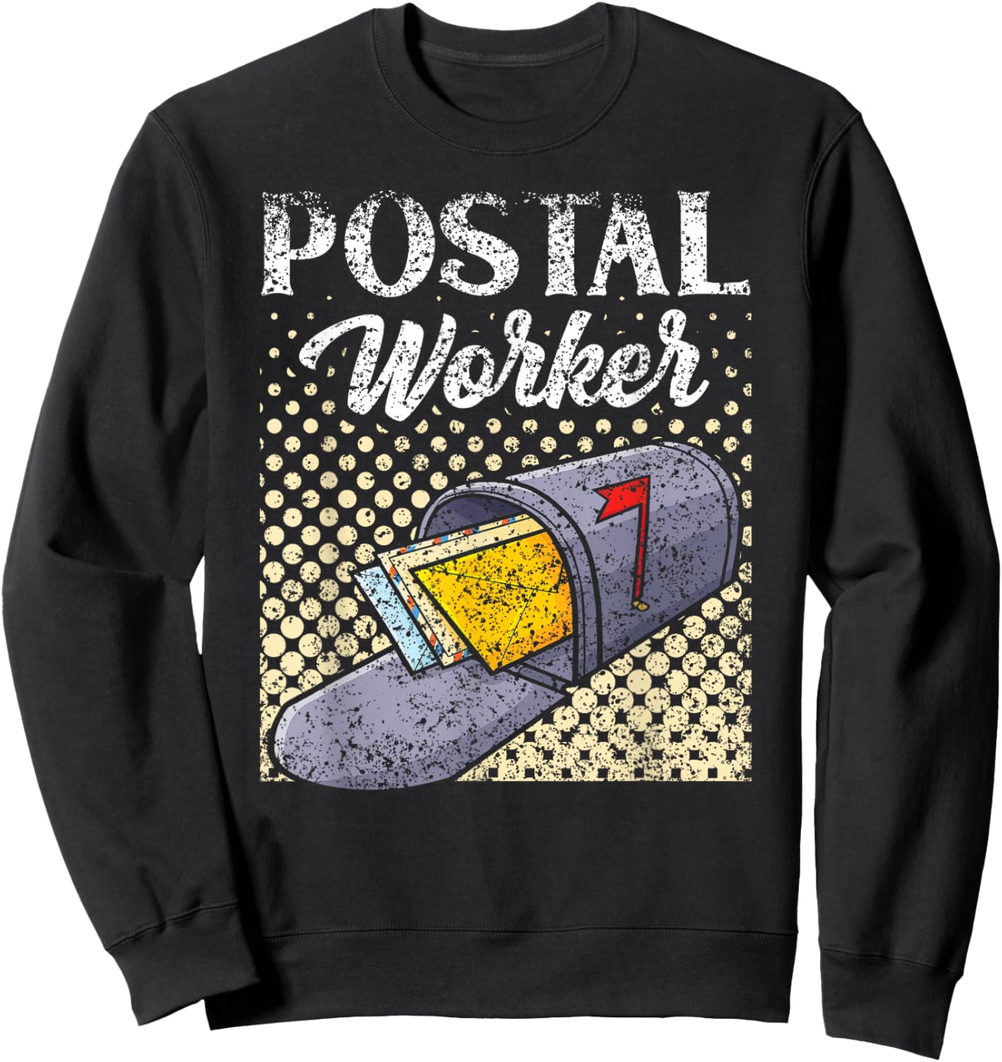 Postal Worker Mailman Mail Postman Courier Sweatshirt - Sweatshirt | Black