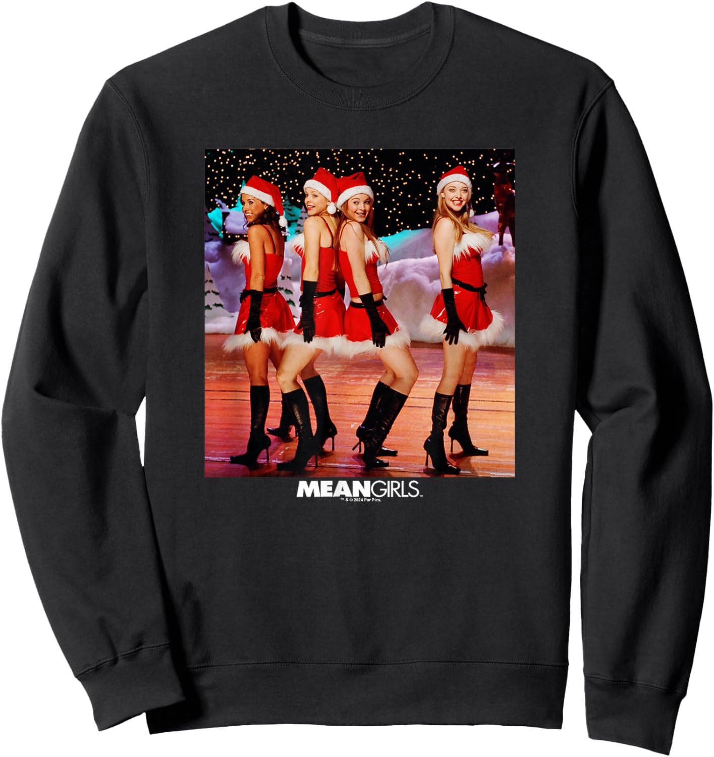 Mean Girls Christmas Sweatshirt - Sweatshirt | Black