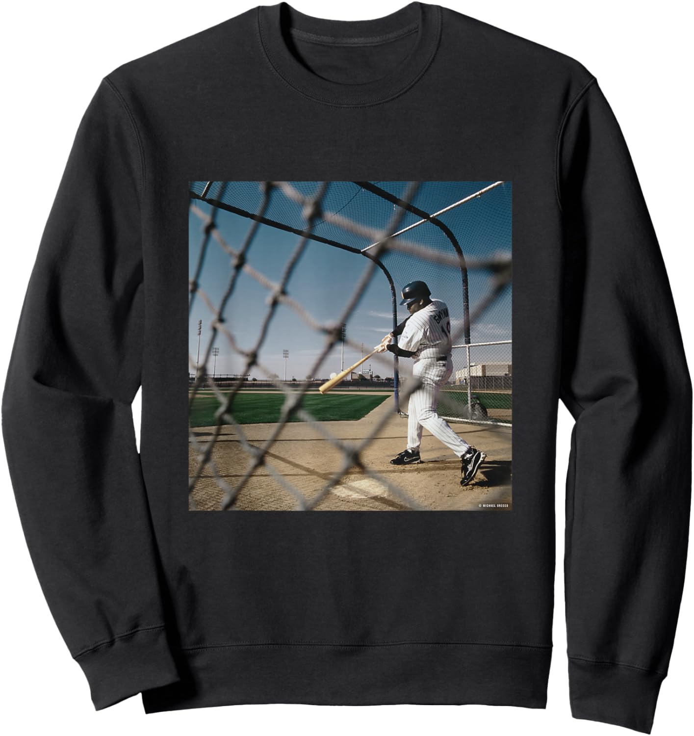 Tony Gwynn Mr Padre San Diego Padres MLB by Michael Grecco Sweatshirt - Sweatshirt | Black