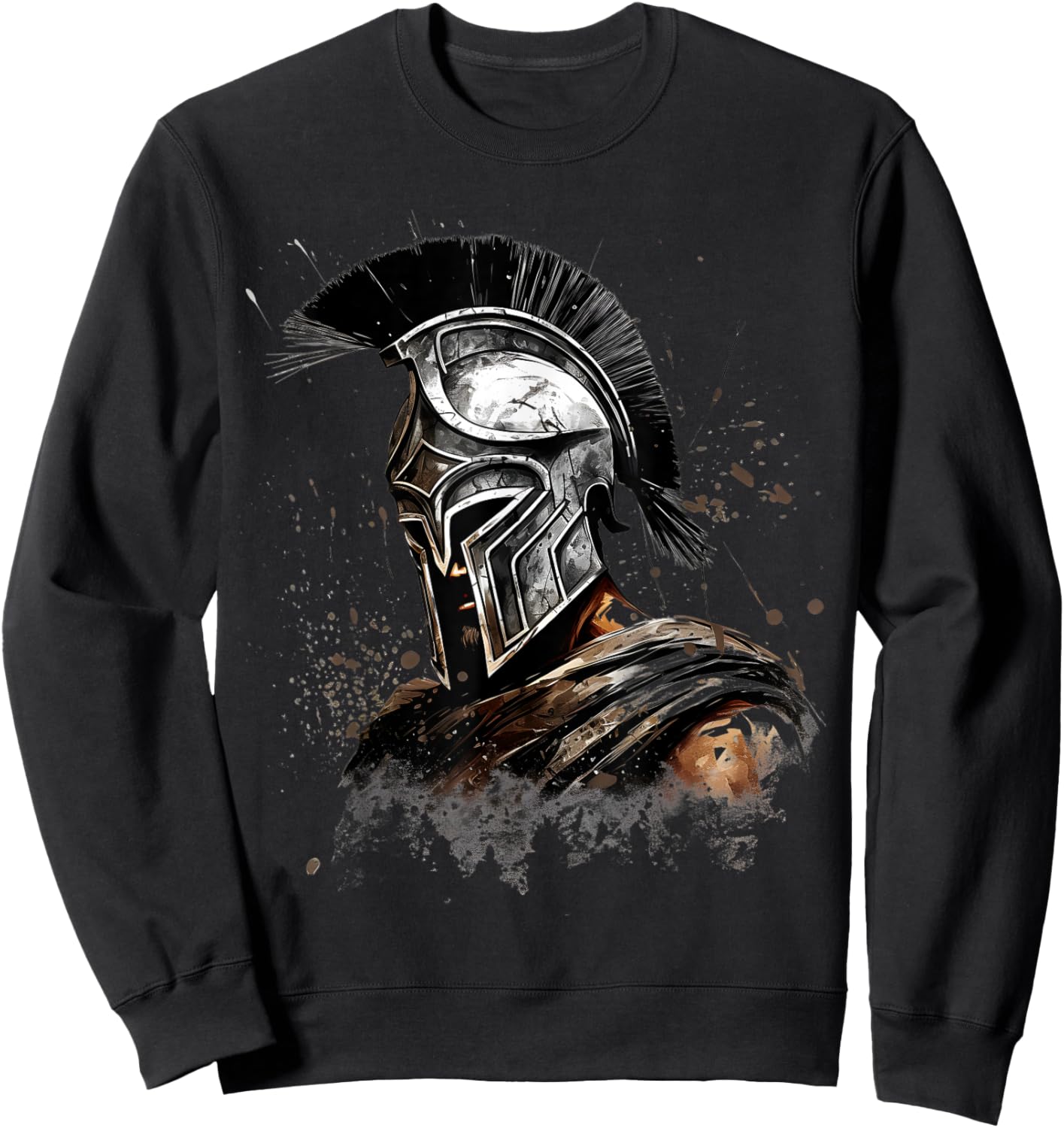 Spartan Warrior Roman Legion Sword Gladiator Sweatshirt - Sweatshirt | Black