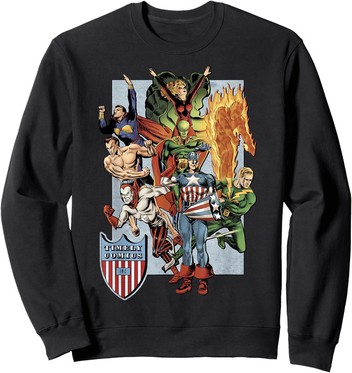 Marvel FOOM Timely Comics Inc. Sweatshirt - Sweatshirt | Black