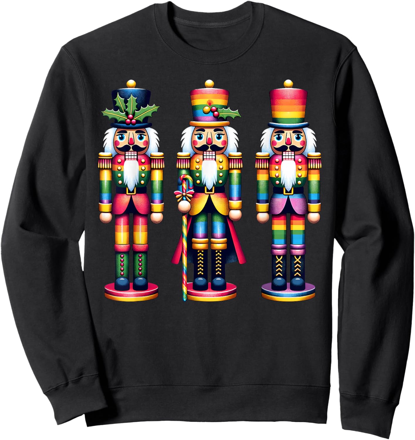 Gay Nutcracker Christmas Sweatshirt - Sweatshirt | Black
