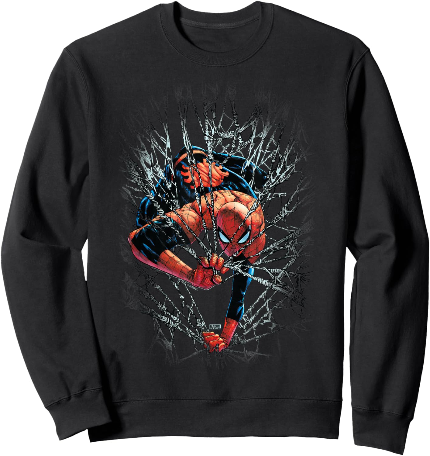 Spider-Man - Webs Sweatshirt - Sweatshirt | Black