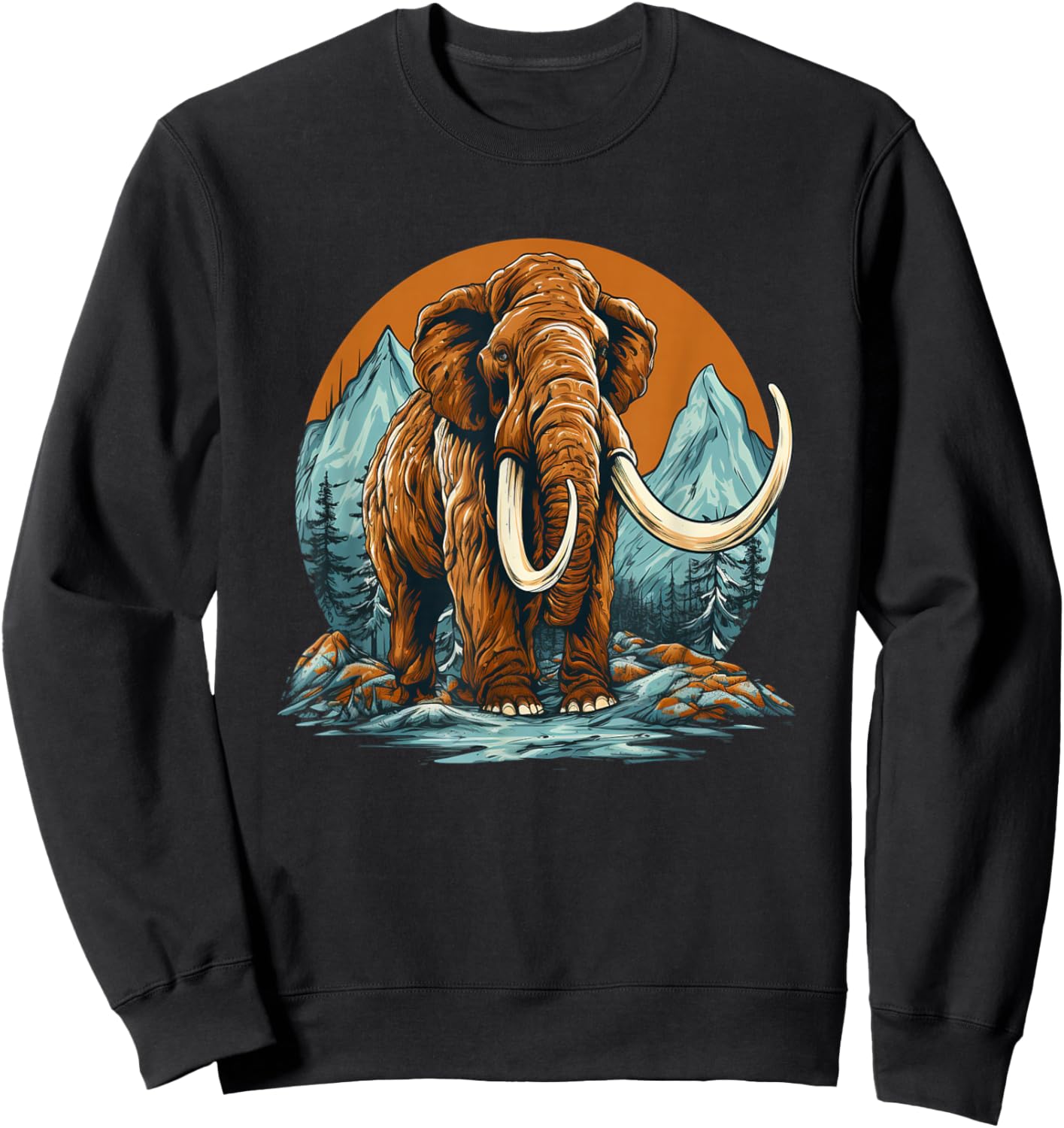 Ice age mammoth costume for mammoths lovers Sweatshirt - Sweatshirt | Black