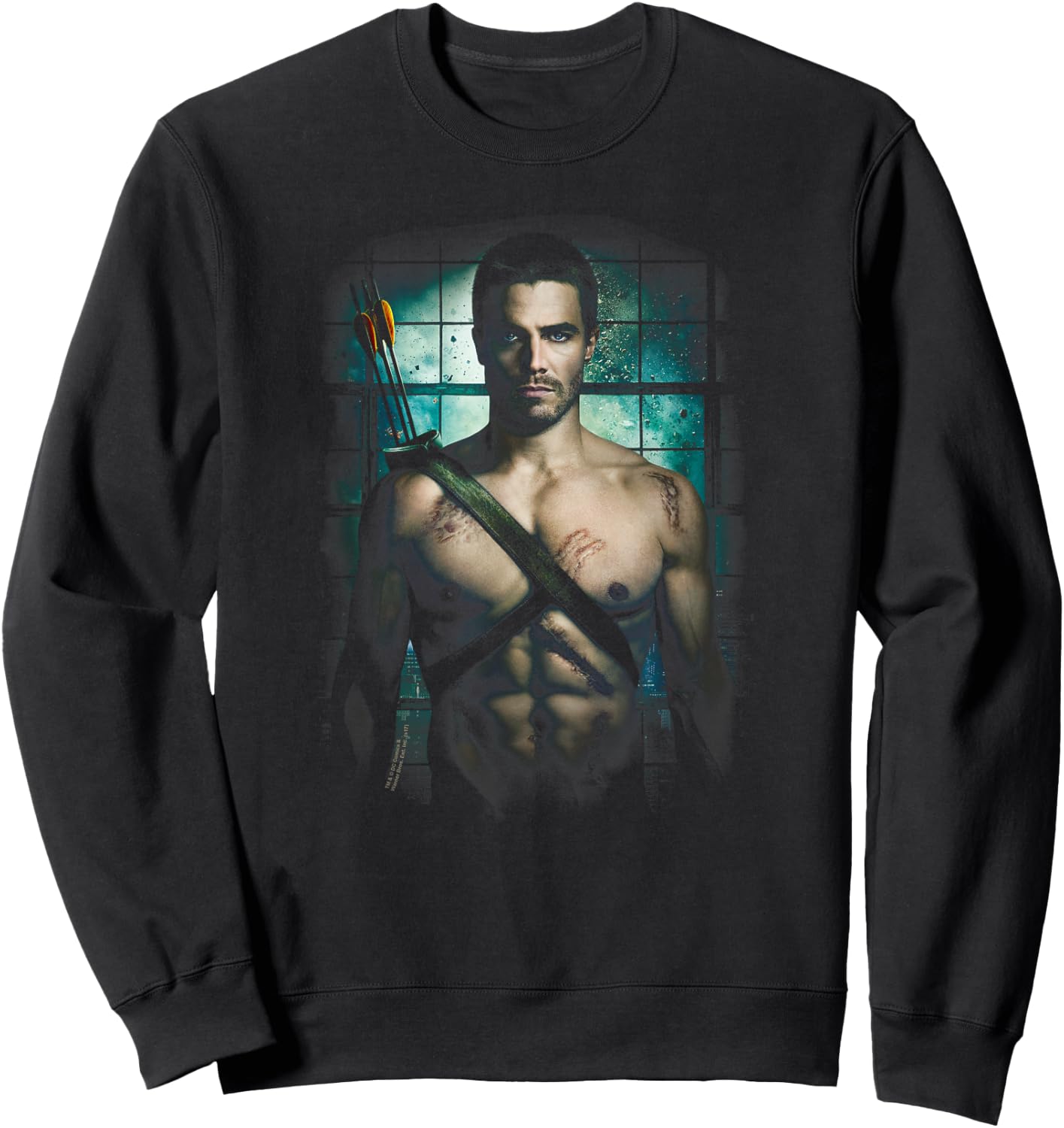 Arrow TV Series Shirtless Sweatshirt - Sweatshirt | Black
