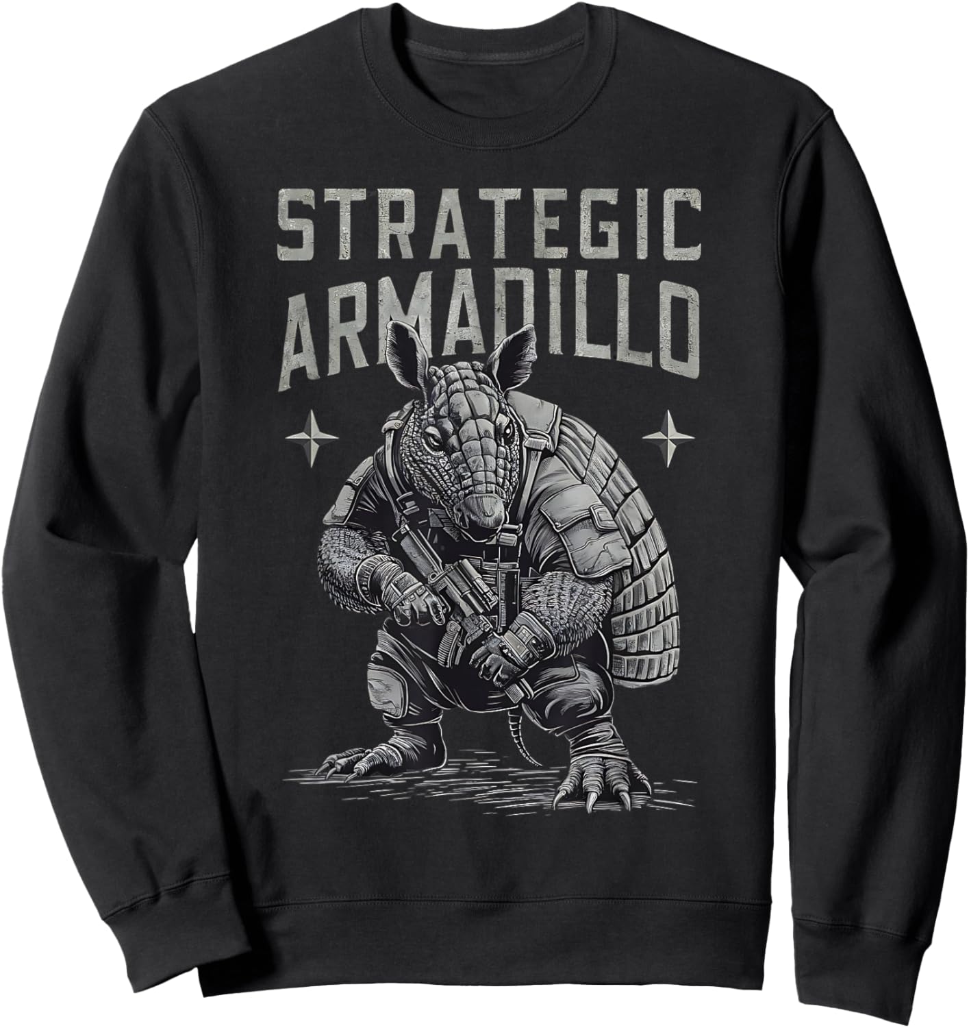 Strategic Armadillo Tactical Military Sweatshirt - Sweatshirt | Black