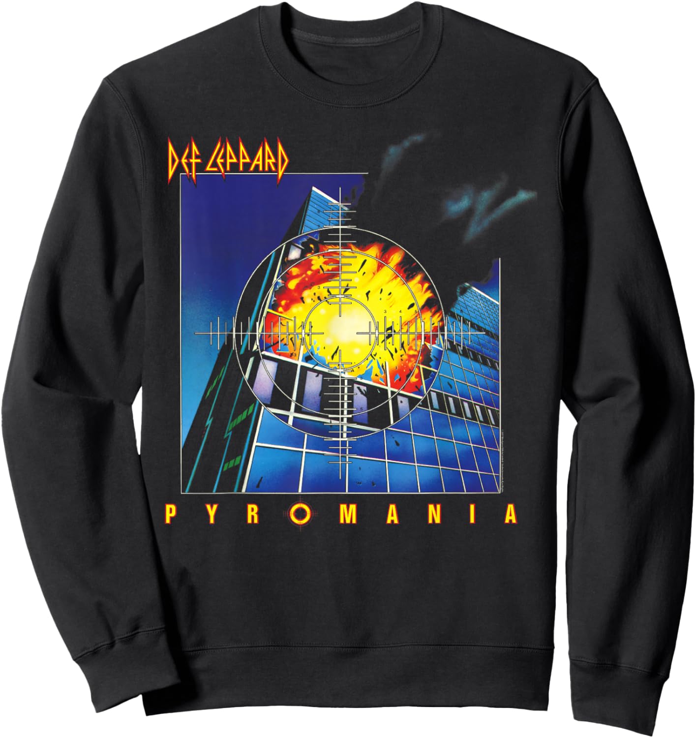 Def Leppard - Pyromania Sweatshirt - Sweatshirt | Black