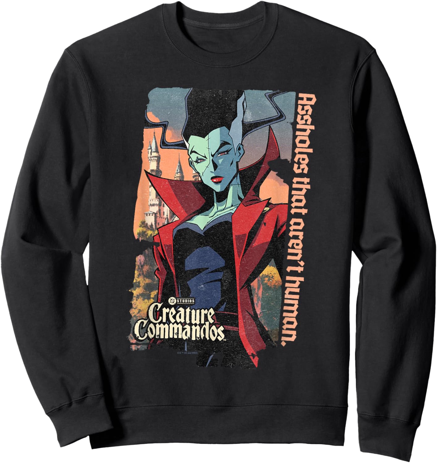 Creature Commandos The Bride Sweatshirt - Sweatshirt | Black