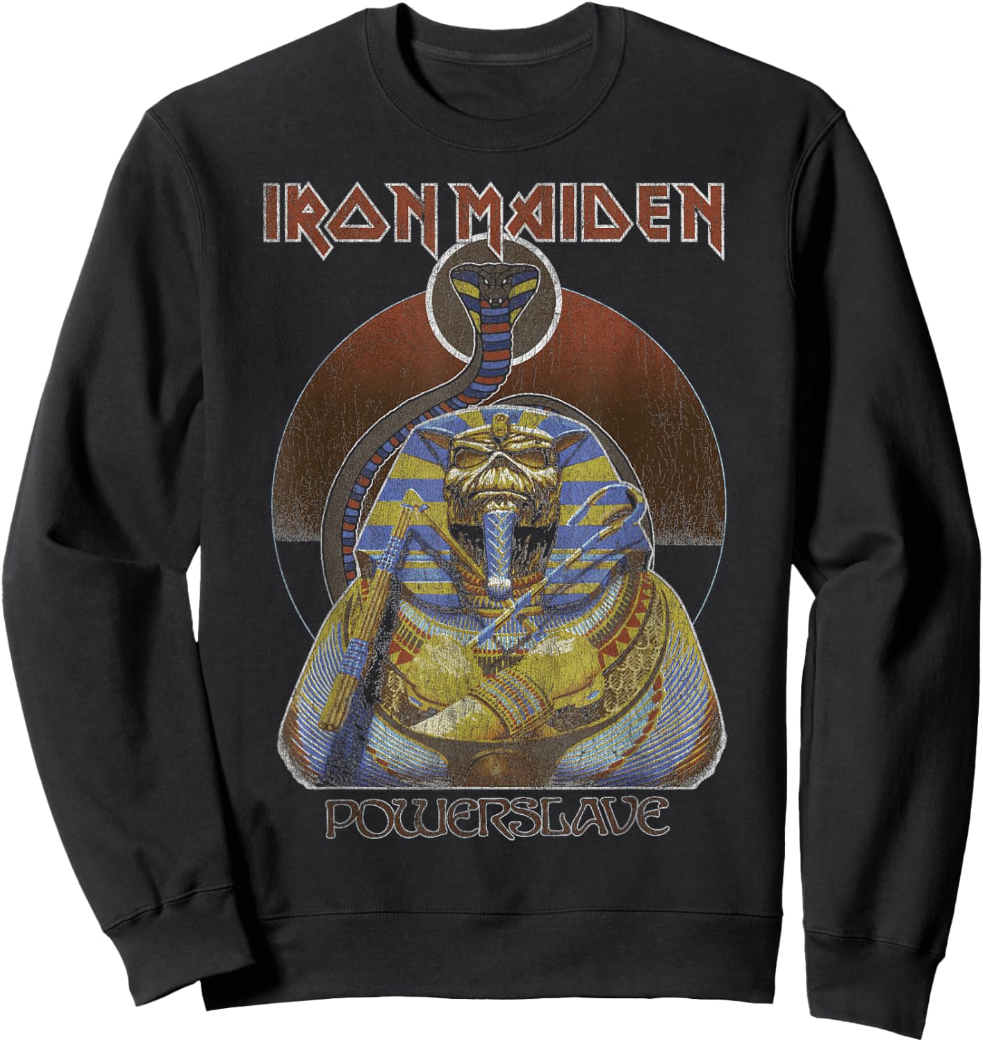 Iron Maiden - Sarcophagus Muted Sweatshirt - Sweatshirt | Black