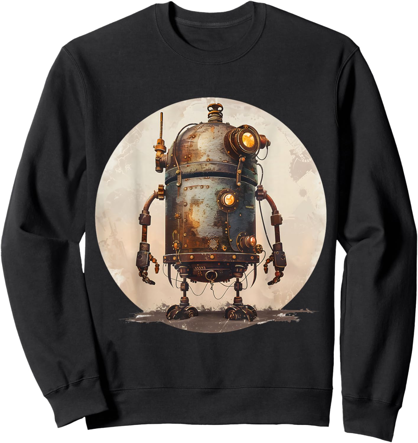 Technology Robotics Design , Small, Black Sweatshirt - Sweatshirt | Black