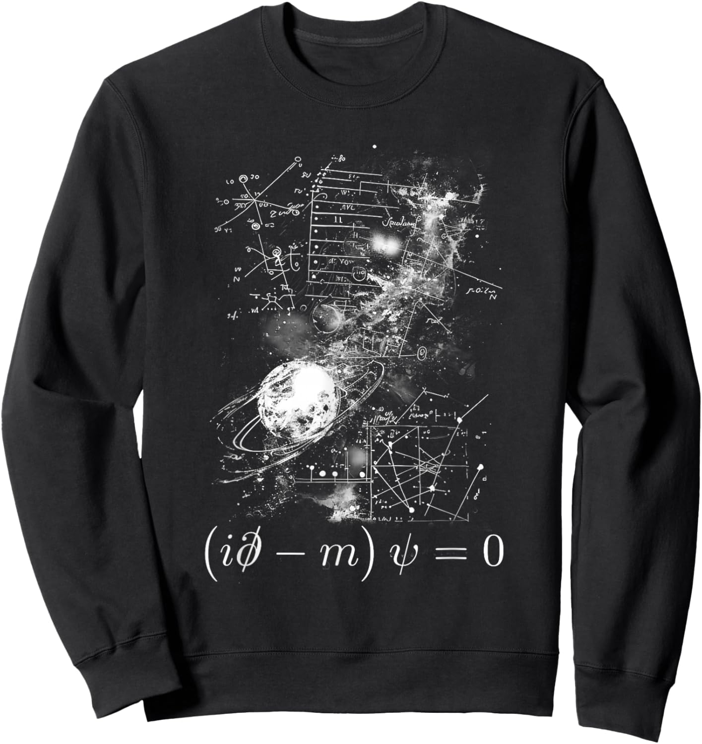 Dirac Equation Quantum Mechanics Particle Physics Geeks Sweatshirt - Sweatshirt | Black