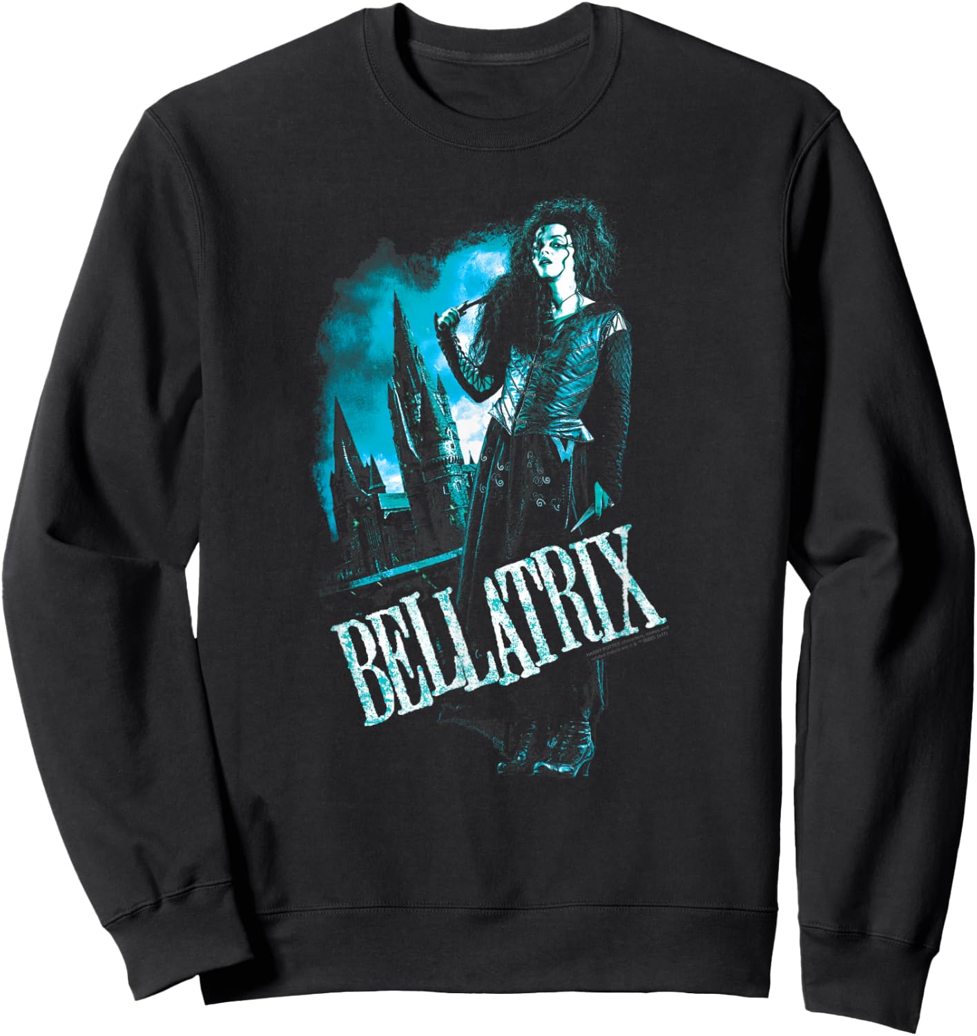 Harry Potter Bellatrix Full Body Sweatshirt - Sweatshirt | Black