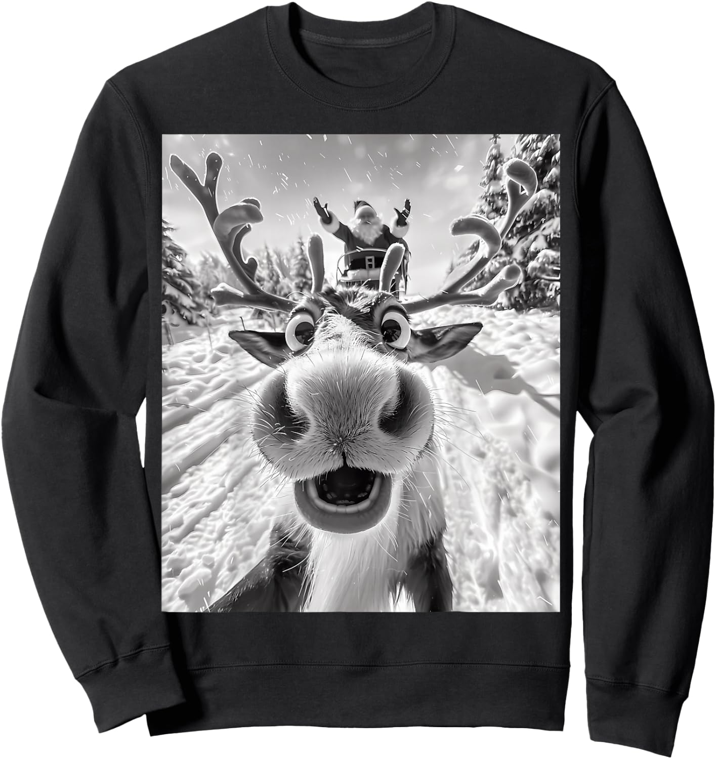 T-Shirt Sweatshirt - Sweatshirt | Black
