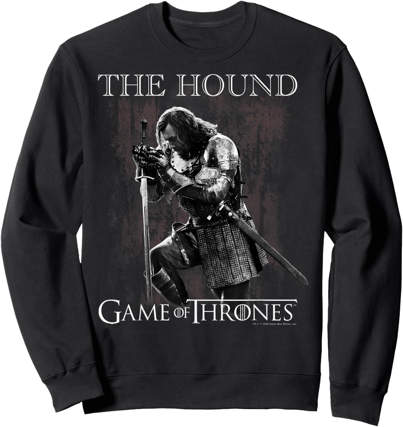 Game Of Thrones The Hound Portrait Sweatshirt - Sweatshirt | Black