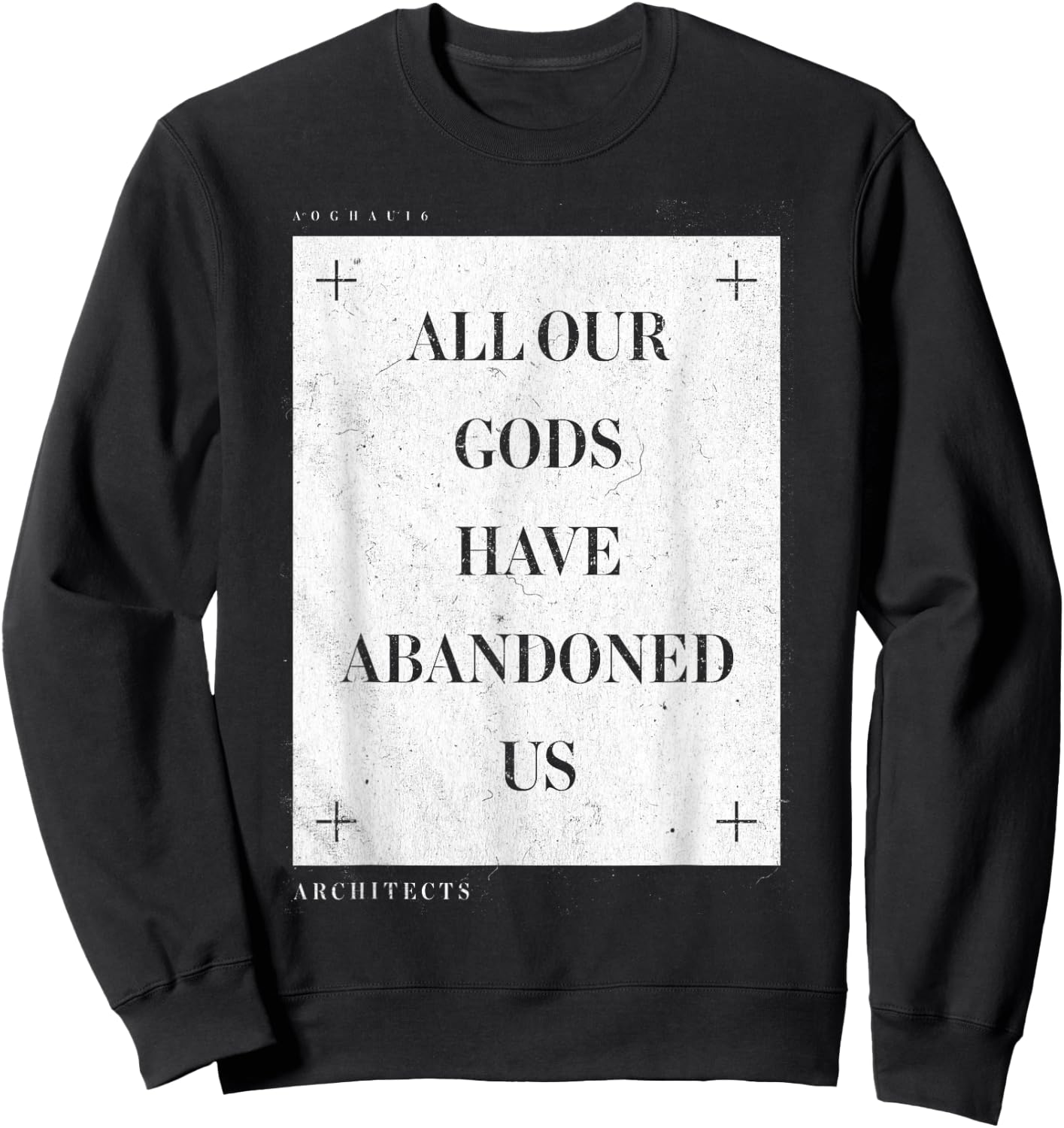 Architects - All Our Gods - Official Merchandise Sweatshirt - Sweatshirt | Black