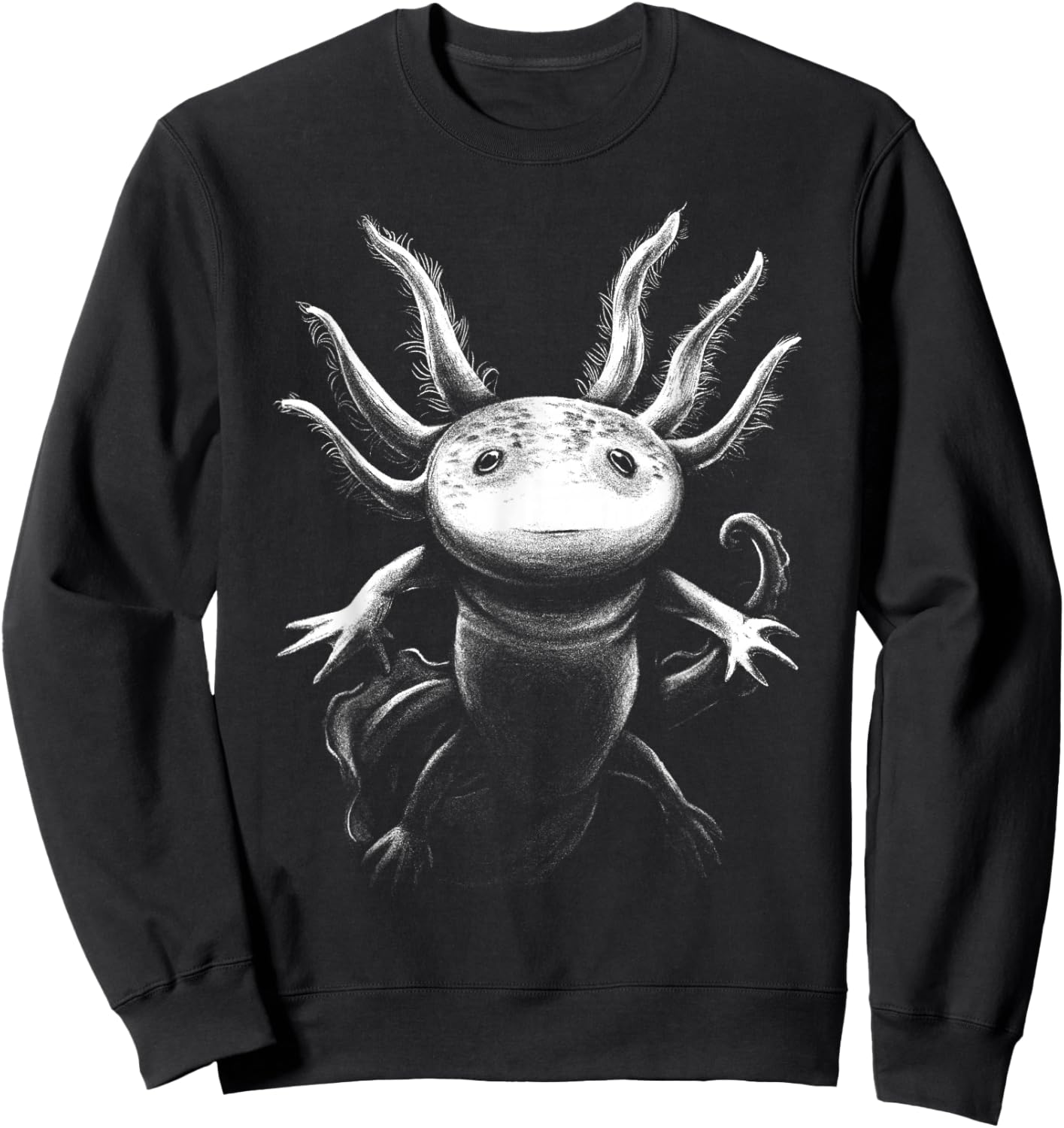 Axolotl Sweatshirt - Sweatshirt | Black