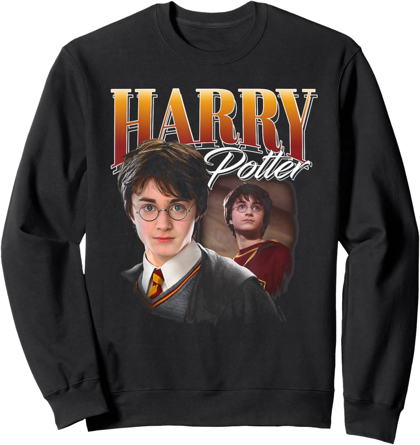 Harry Potter "The G.O.A.T" Homage Sweatshirt - Sweatshirt | Black