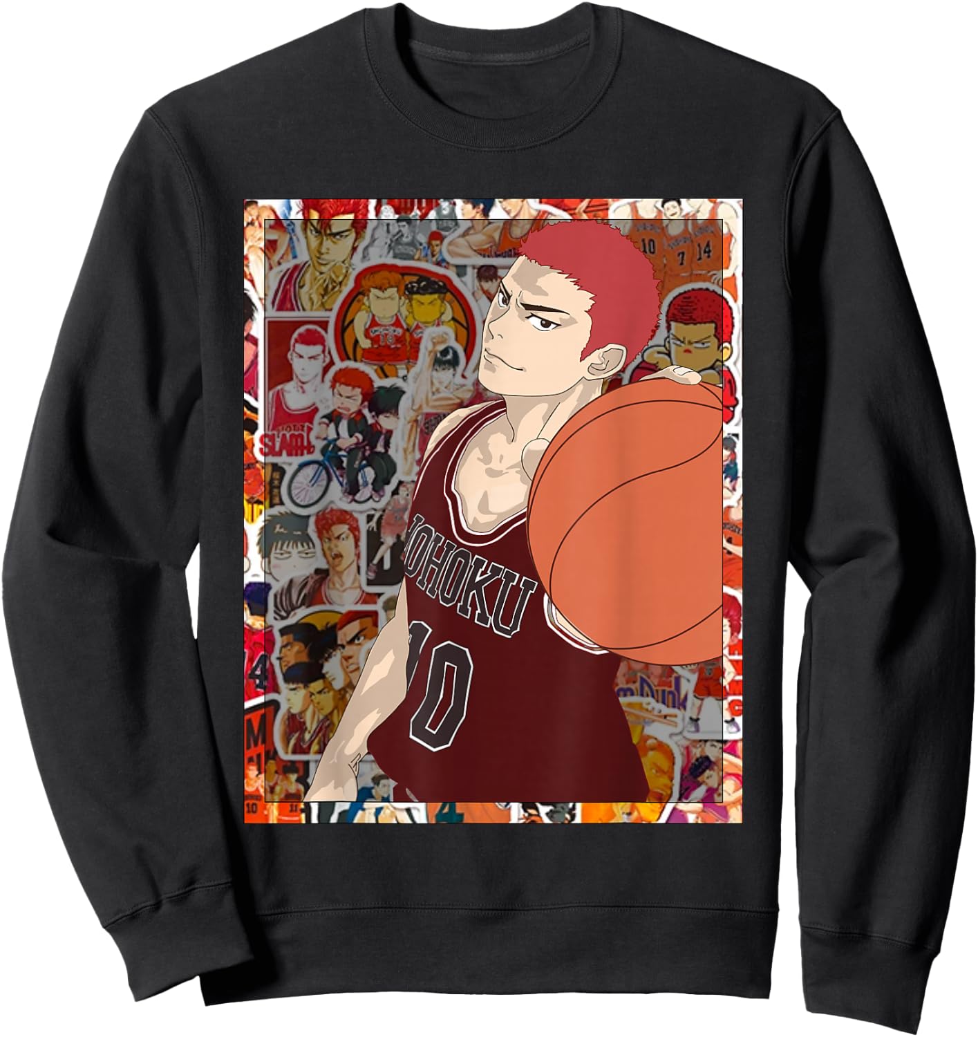 Hanamichi Sakuragi Sweatshirt - Sweatshirt | Black