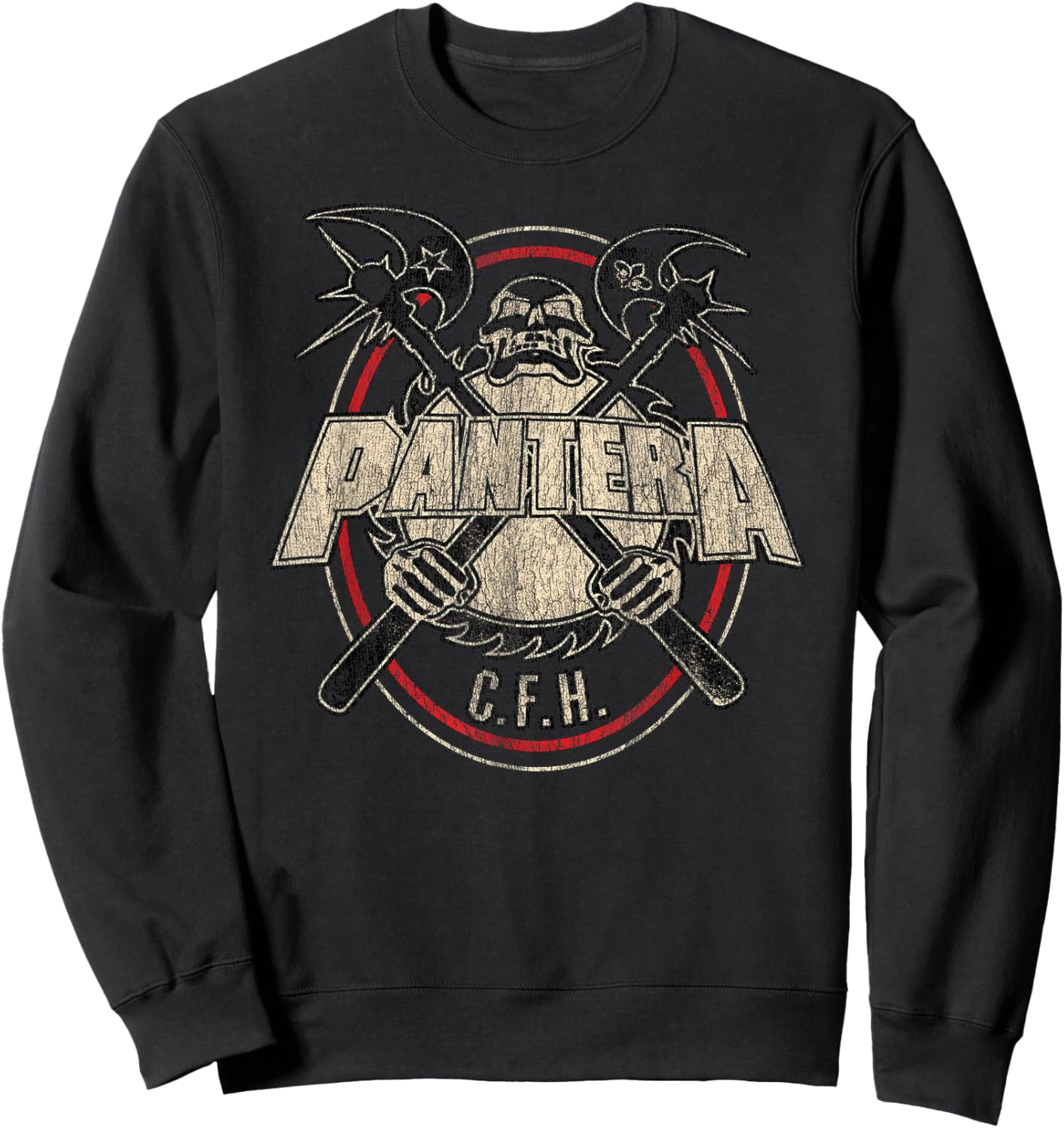 Official Pantera C.F.H. Black Sweatshirt - Sweatshirt | Black